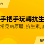 手把手帶你玩轉抗生素｜年度會員專屬講義下載